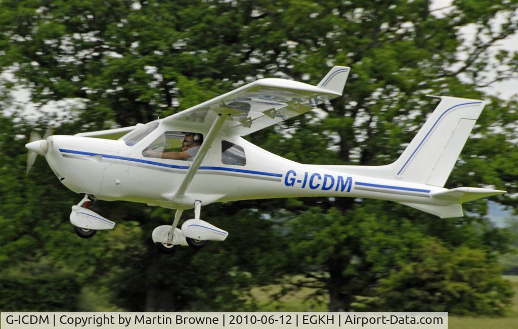 G-ICDM, 2007 Jabiru UL-450 C/N PFA 274A-14436, SHOT AT HEADCORN