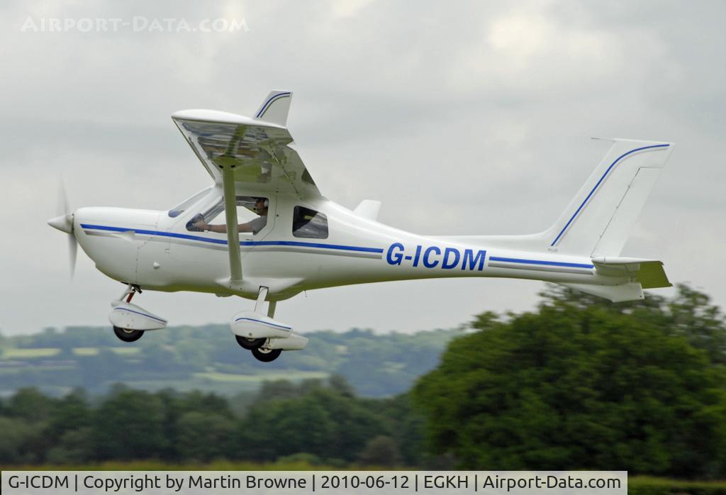 G-ICDM, 2007 Jabiru UL-450 C/N PFA 274A-14436, SHOT AT HEADCORN