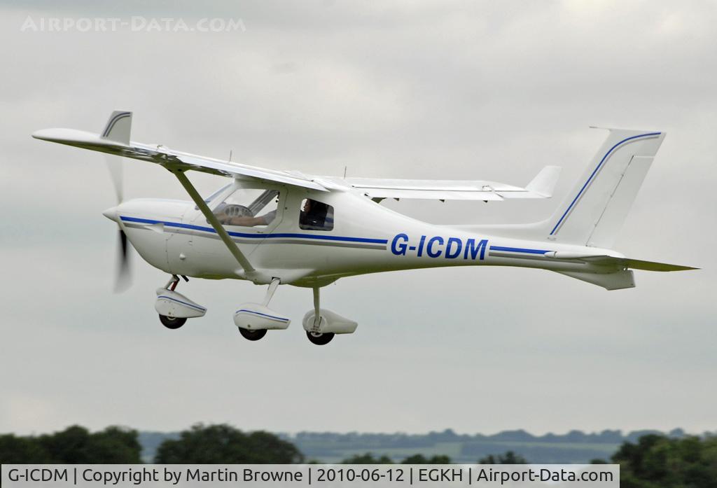 G-ICDM, 2007 Jabiru UL-450 C/N PFA 274A-14436, SHOT AT HEADCORN