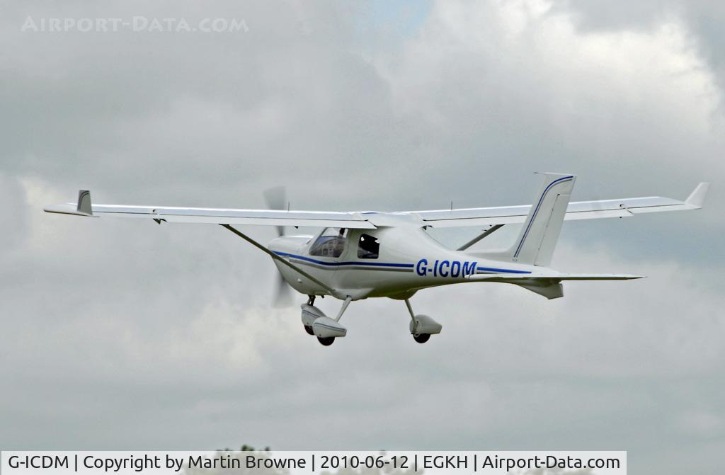 G-ICDM, 2007 Jabiru UL-450 C/N PFA 274A-14436, SHOT AT HEADCORN