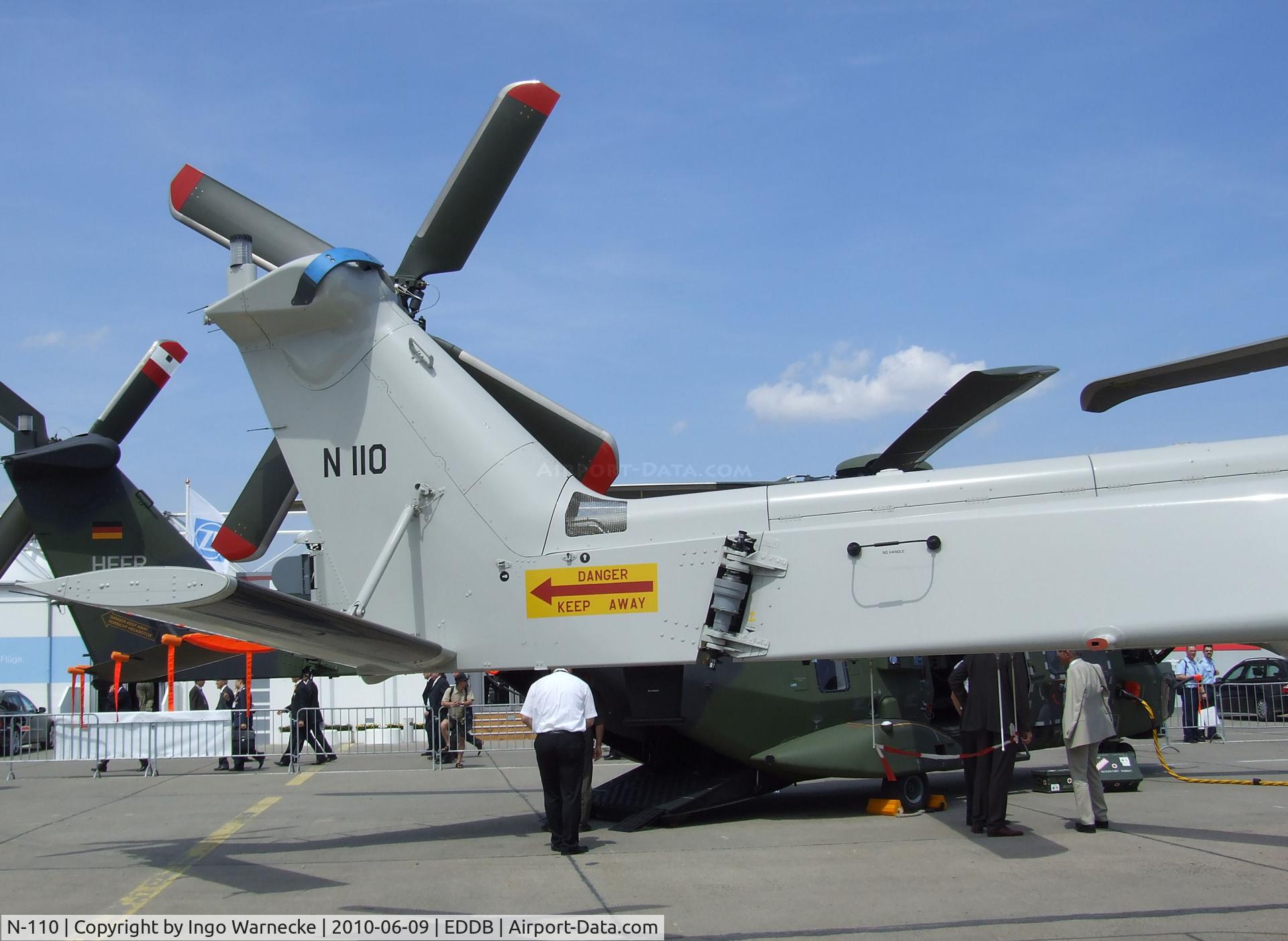 N-110, NHI NH-90 NFH Caiman C/N 1110, NHI NH90 NFH of the Dutch navy (Marine Luchtvaartdienst) at ILA 2010, Berlin