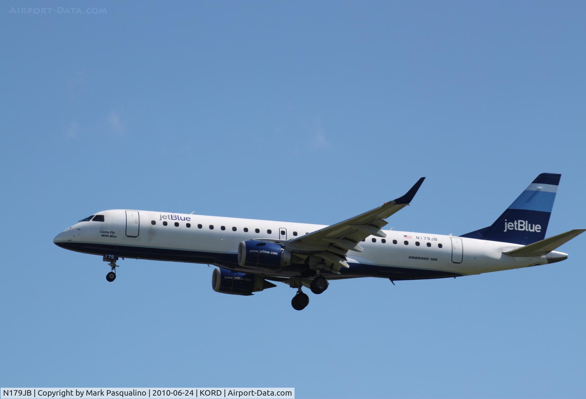 N179JB, 2005 Embraer 190AR (ERJ-190-100IGW) C/N 19000006, ERJ 190-100 IGW