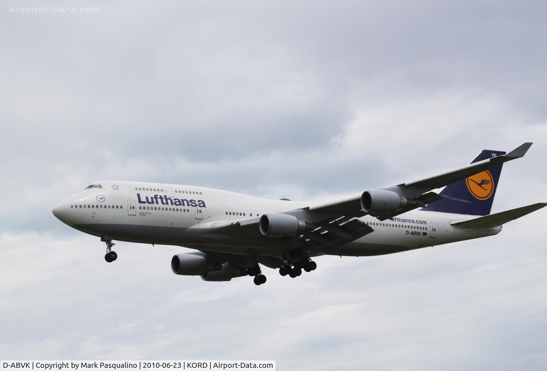 D-ABVK, 1991 Boeing 747-430 C/N 25046, Boeing 747-400