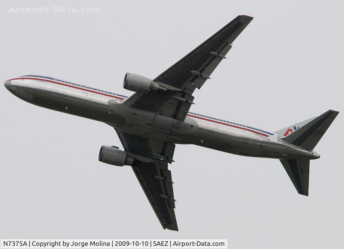 N7375A, 1992 Boeing 767-323 C/N 25202, 
