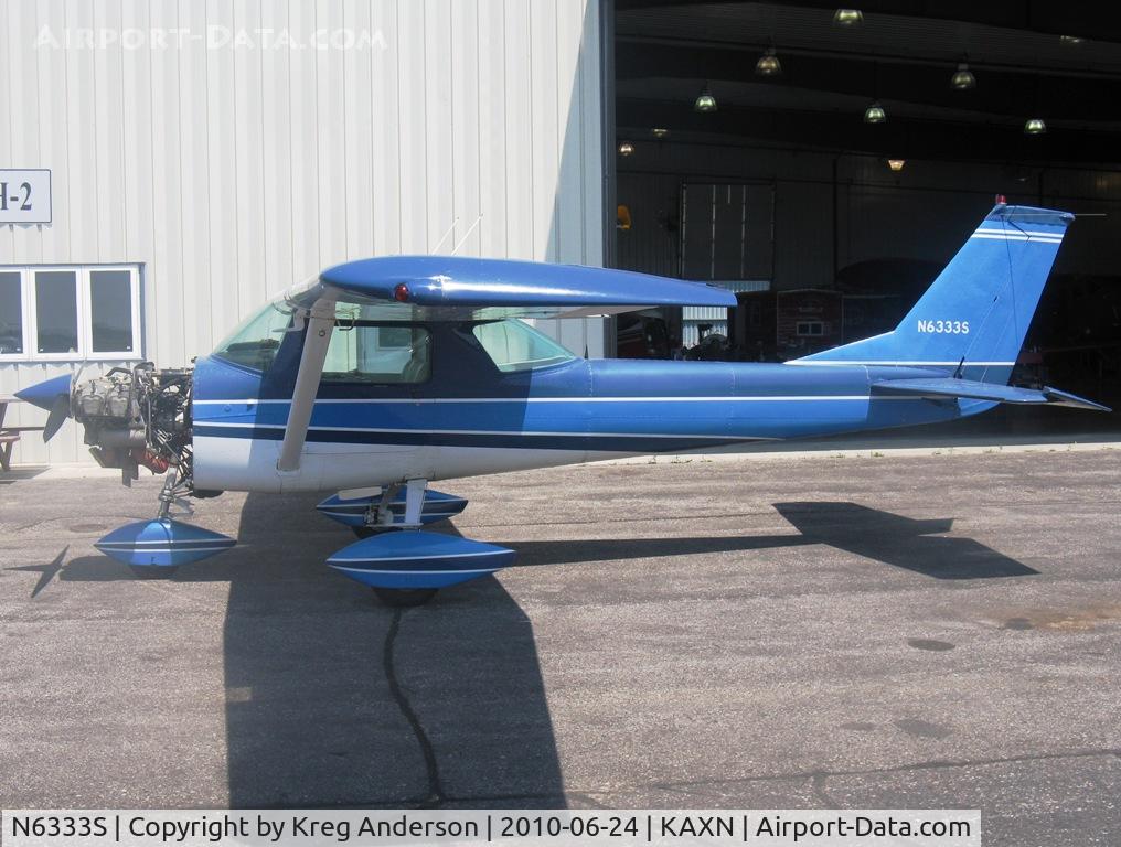 N6333S, 1967 Cessna 150G C/N 15067133, Cessna 150G at the maintenance hangar.