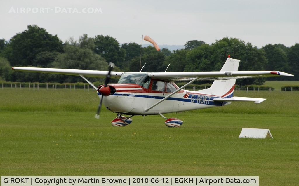 G-ROKT, 1968 Reims FR172E Reims Rocket C/N 0046, SHOT AT HEADCORN
