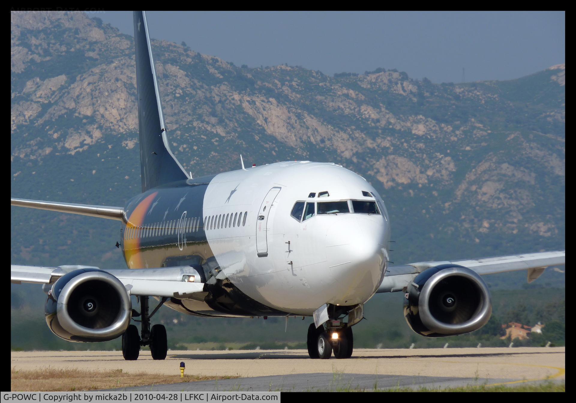 G-POWC, 1991 Boeing 737-33A(QC) C/N 25402, Departure to 36 for London Stansded