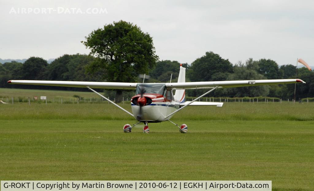 G-ROKT, 1968 Reims FR172E Reims Rocket C/N 0046, SHOT AT HEADCORN
