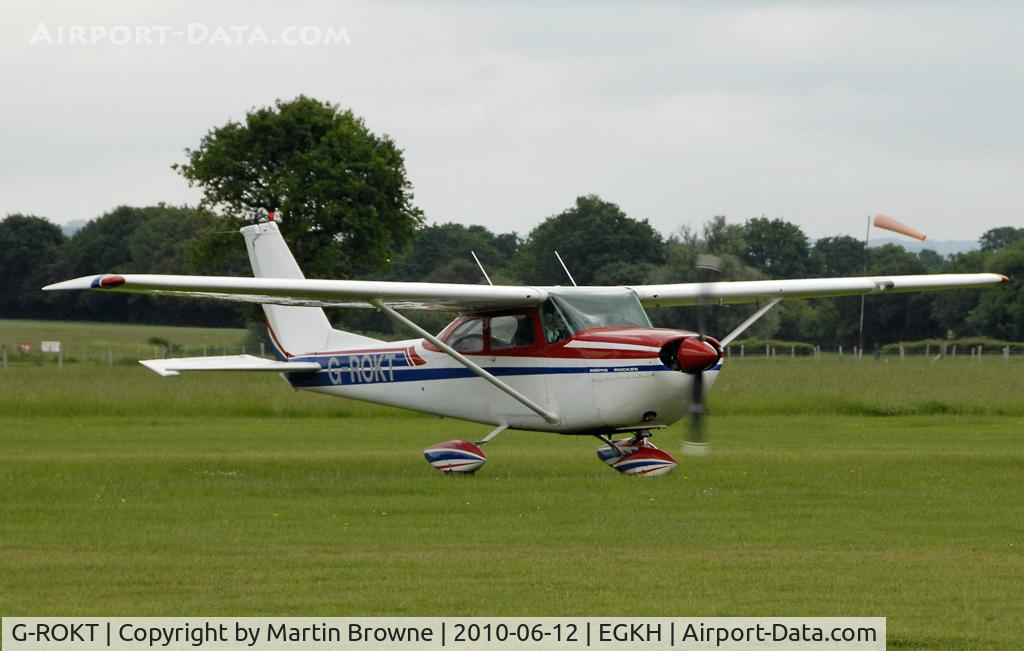 G-ROKT, 1968 Reims FR172E Reims Rocket C/N 0046, SHOT AT HEADCORN