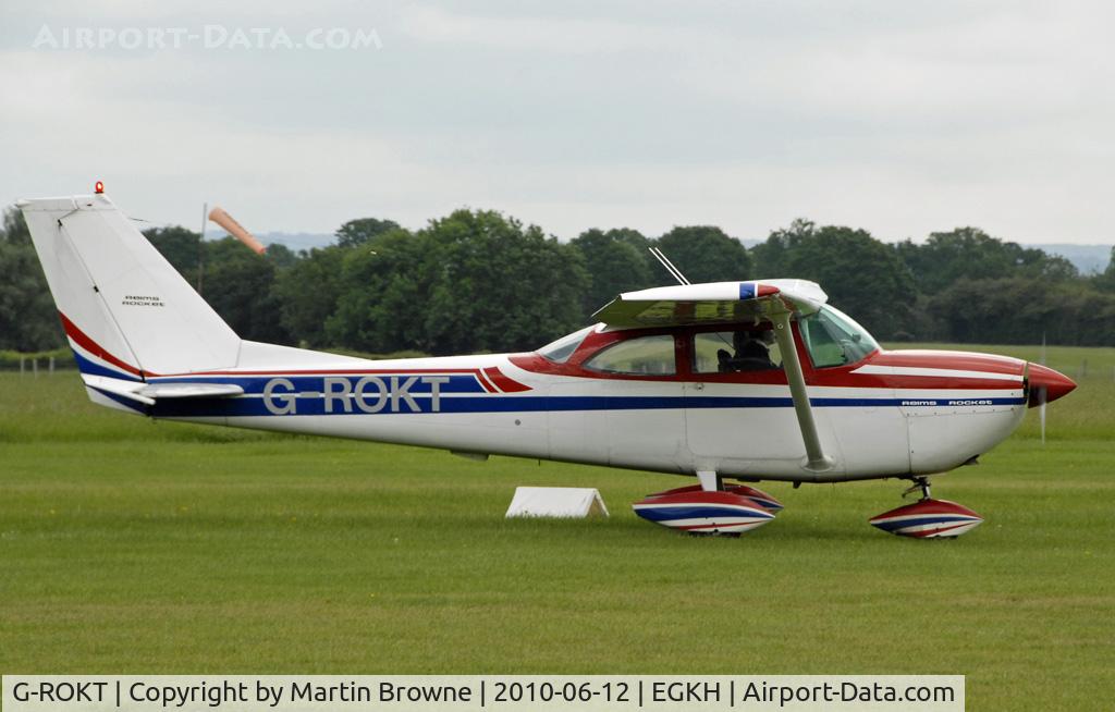 G-ROKT, 1968 Reims FR172E Reims Rocket C/N 0046, SHOT AT HEADCORN