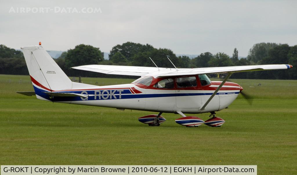 G-ROKT, 1968 Reims FR172E Reims Rocket C/N 0046, SHOT AT HEADCORN