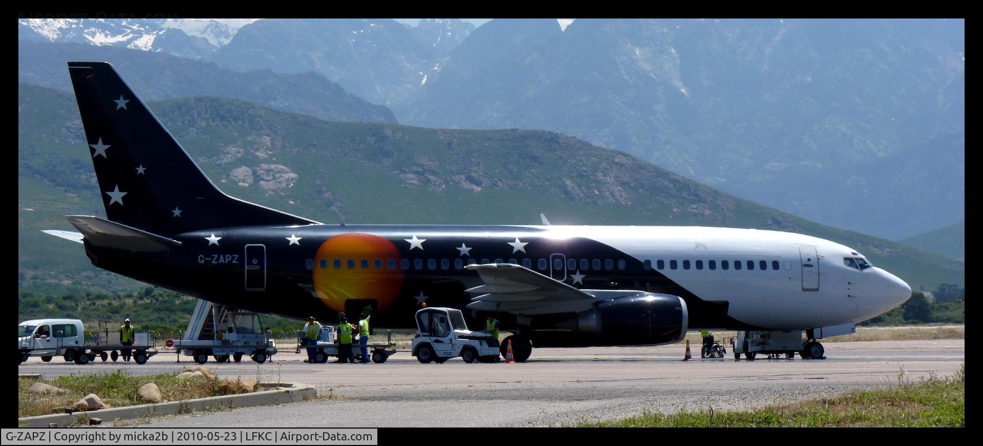 G-ZAPZ, 1991 Boeing 737-33A(QC) C/N 25401, Parked.