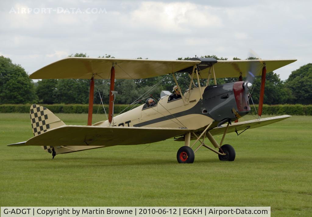 G-ADGT, 1935 De Havilland DH-82A Tiger Moth II C/N 3338, SHOT AT HEADCORN