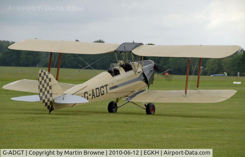 G-ADGT, 1935 De Havilland DH-82A Tiger Moth II C/N 3338, SHOT AT HEADCORN