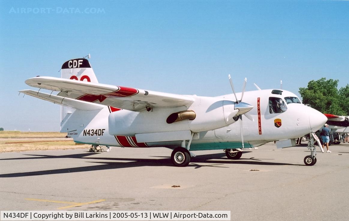 N434DF, Marsh Aviation S-2F3AT C/N 153579, At USFS celebration at Willows in 2005.