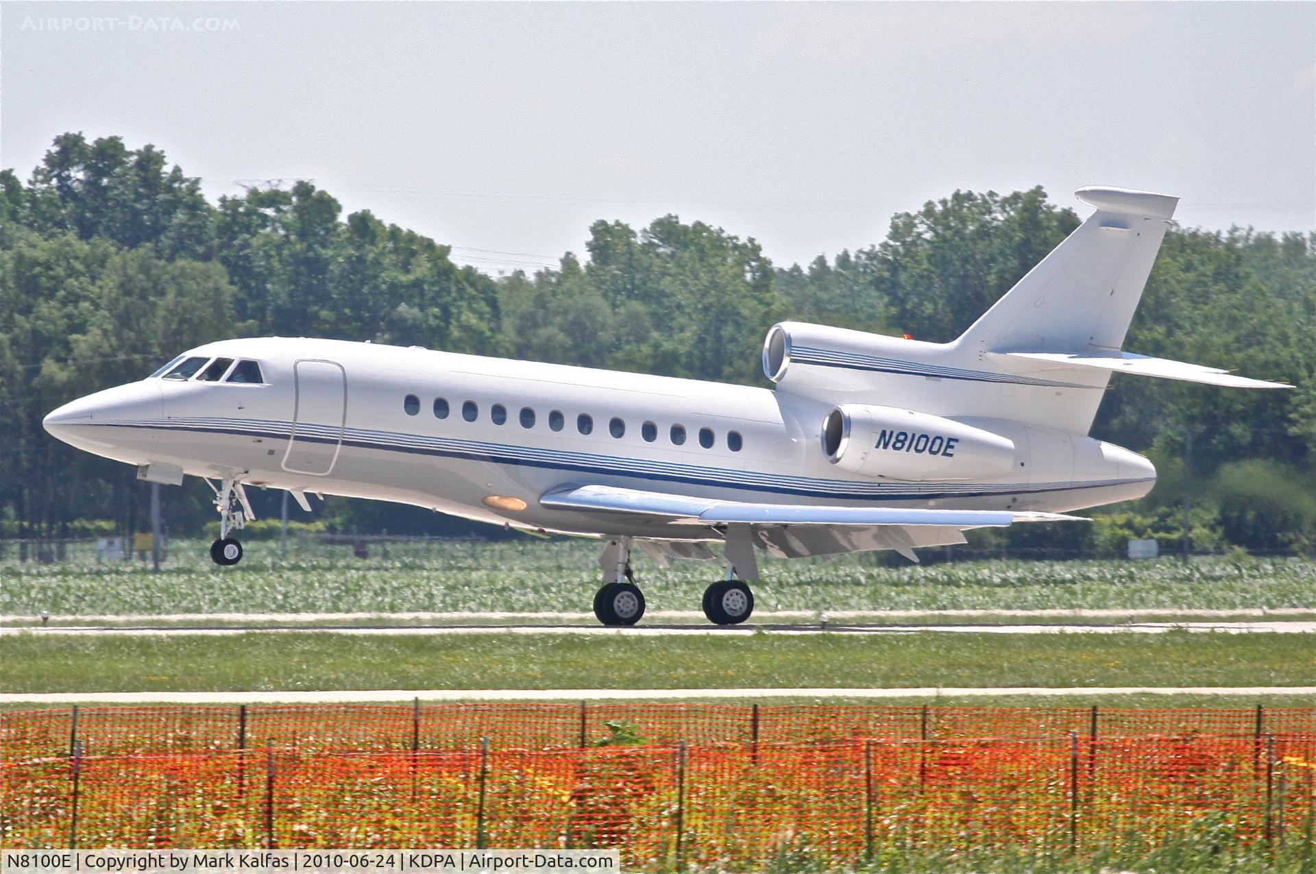N8100E, 1996 Dassault Falcon 900EX C/N 04, Emerson Electric FALCON 900 EX, arriving 2L KDPA.