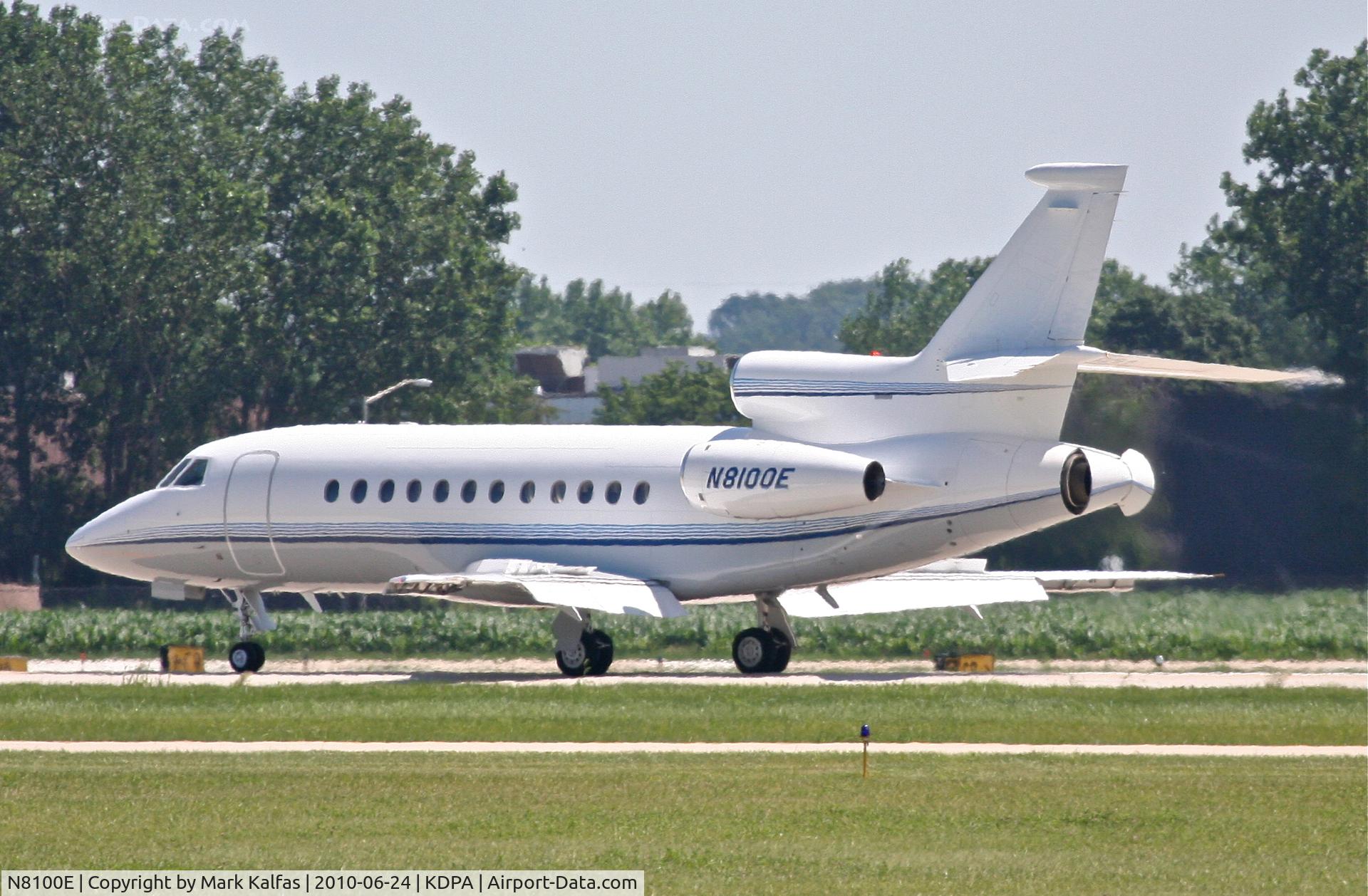 N8100E, 1996 Dassault Falcon 900EX C/N 04, Emerson Electric FALCON 900 EX, N8100E arriving 2L KDPA.