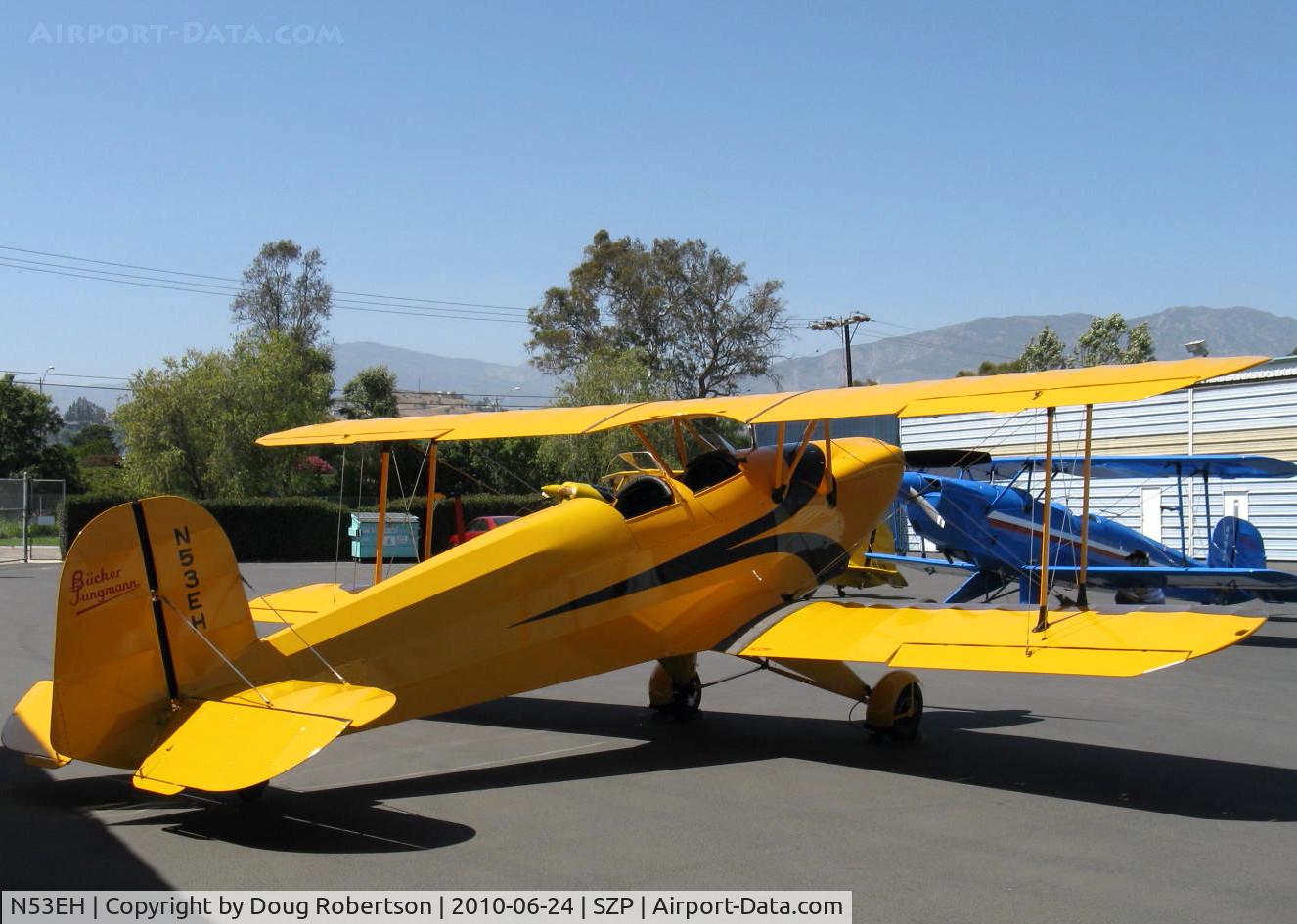 N53EH, 1994 CASA 1-131E Jungmann Replica C/N 1, 1994 Hickman/Bucker JUNGMANN, Lycoming AEIO-360 180 Hp
