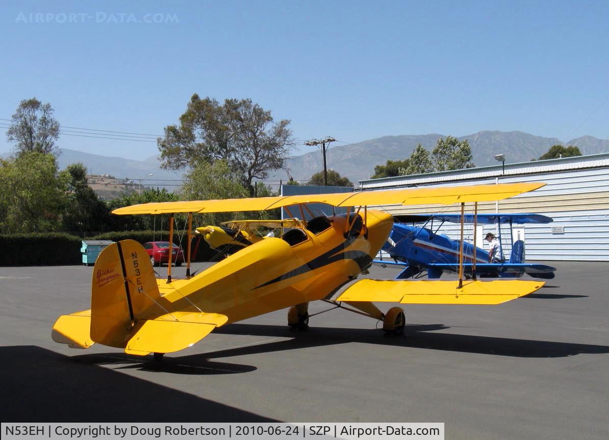 N53EH, 1994 CASA 1-131E Jungmann Replica C/N 1, 1994 Hickman/Bucker JUNGMANN, Lycoming AEIO-360 180 Hp