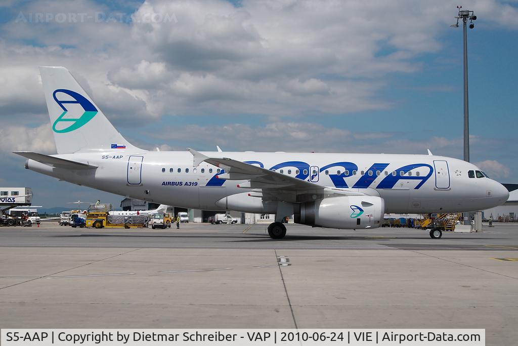 S5-AAP, 2010 Airbus A319-132 C/N 4282, Adria Airways Airbus 319
