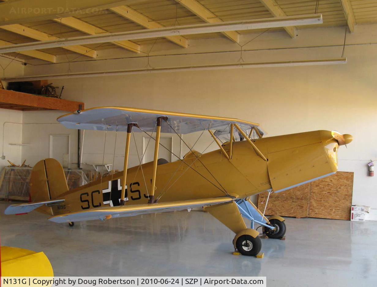 N131G, 1959 CASA 1-131 Jungmann C/N E3B-391, 1959 C.A.S.A. 1.131 Bucker Jungmann, LOM 332AK inverted in-line 4 cylinder 140 Hp