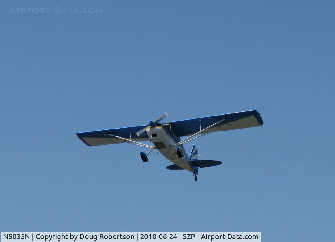N5035N, 1978 Bellanca 8KCAB Decathlon C/N 470-79, 1978 Bellanca 8KCAB DECATHLON, Lycoming AEIO-320 150 Hp, takeoff climb Rwy 22