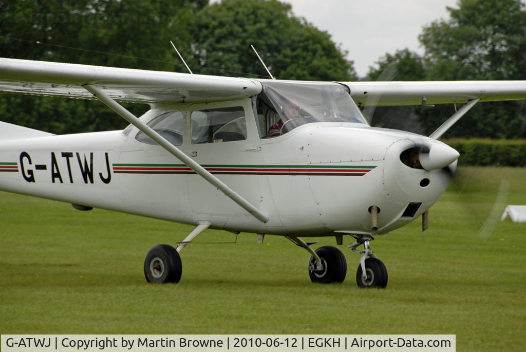 G-ATWJ, 1964 Reims Cessna F172F Skyhawk C/N 0095, SHOT AT HEADCORN