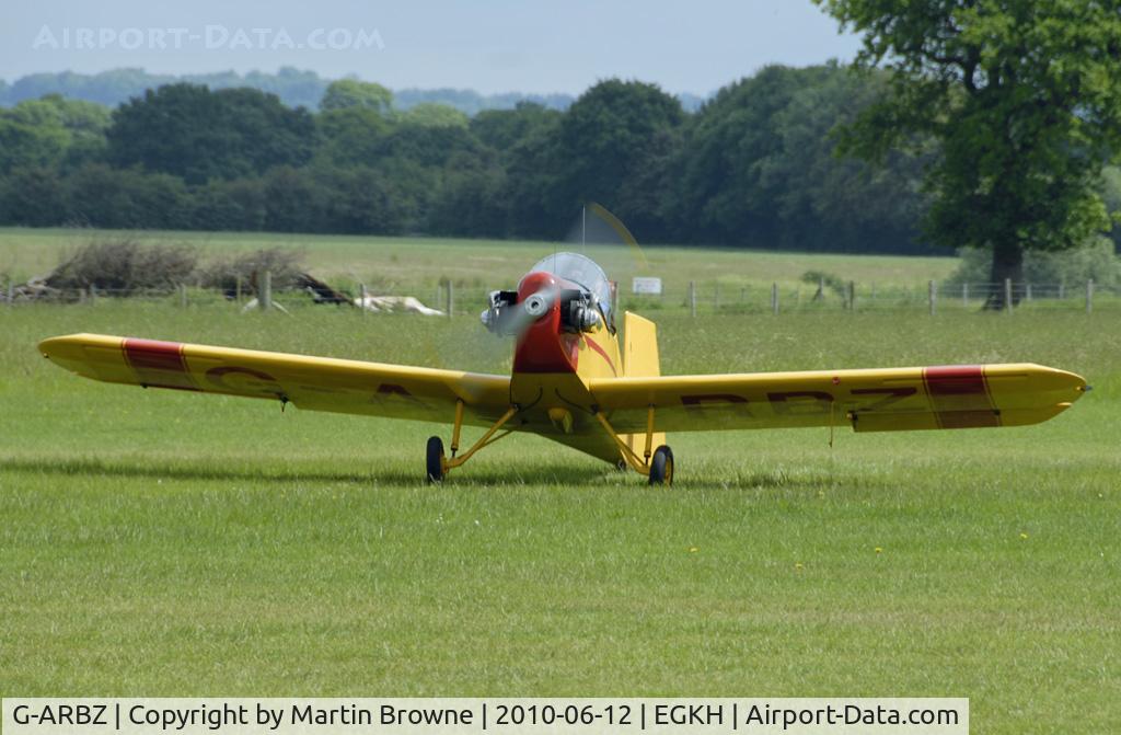 G-ARBZ, 1960 Rollason Druine D.31 Turbulent C/N PFA 553, SHOT AT HEADCORN