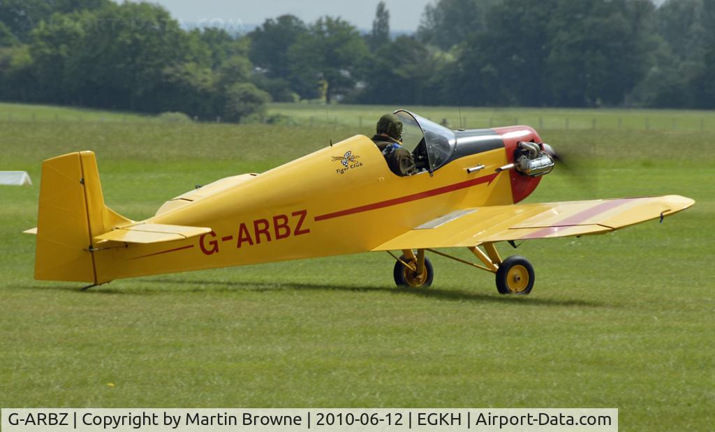 G-ARBZ, 1960 Rollason Druine D.31 Turbulent C/N PFA 553, SHOT AT HEADCORN