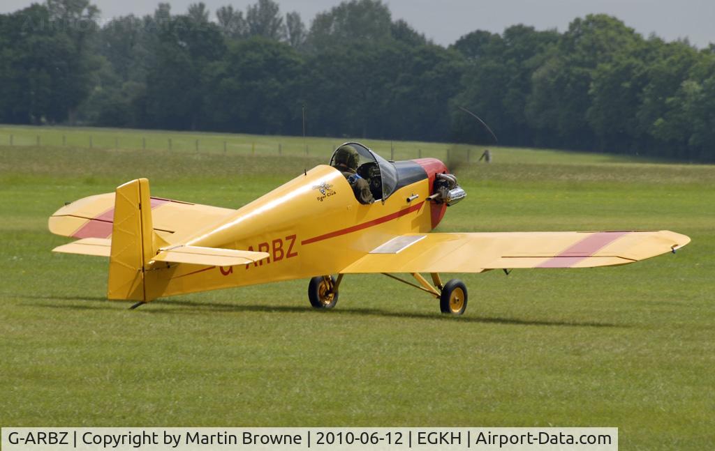 G-ARBZ, 1960 Rollason Druine D.31 Turbulent C/N PFA 553, SHOT AT HEADCORN