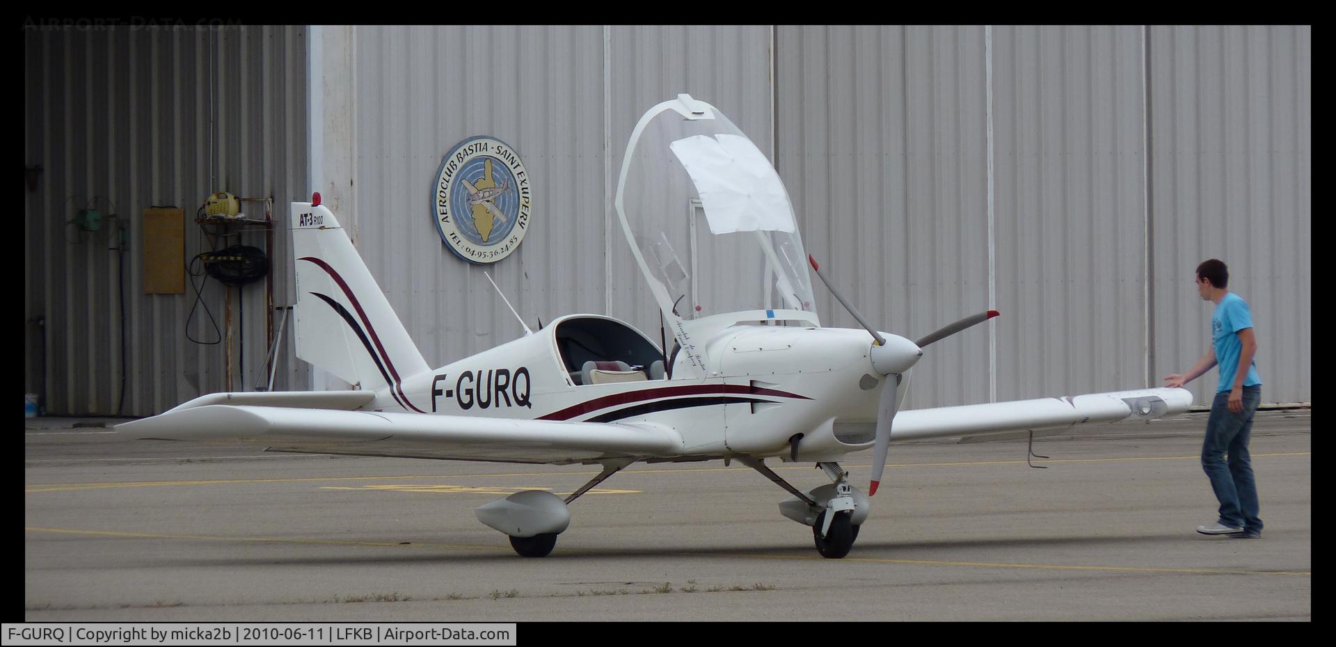 F-GURQ, Aero AT-3 R100 C/N AT3-014, Parked.