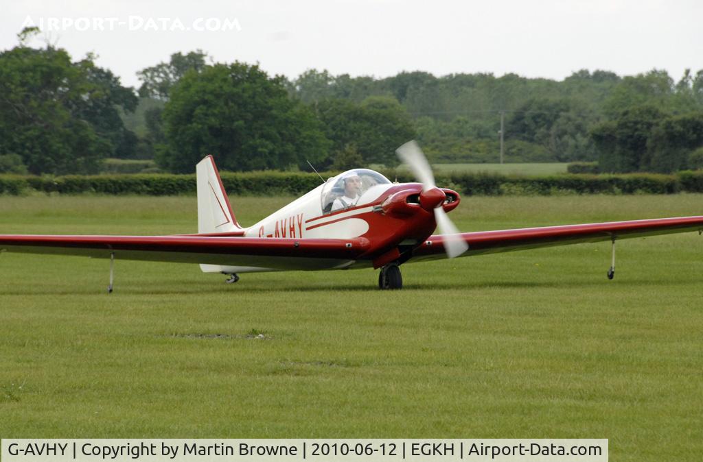 G-AVHY, 1967 Sportavia-Putzer Fournier RF-4D C/N 4009, SHOT AT HEADCORN