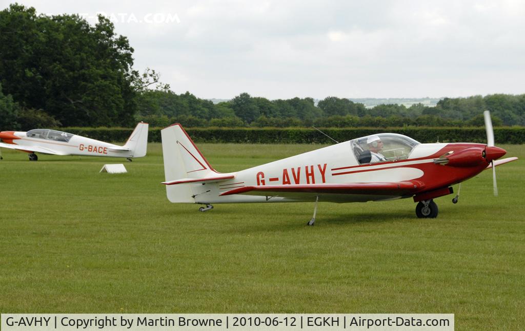 G-AVHY, 1967 Sportavia-Putzer Fournier RF-4D C/N 4009, TWO PASSING!