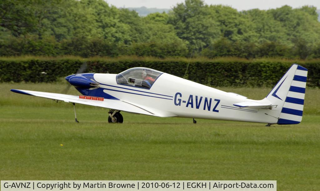 G-AVNZ, 1967 Sportavia-Putzer Fournier RF-4D C/N 4030, SHOT AT HEADCORN