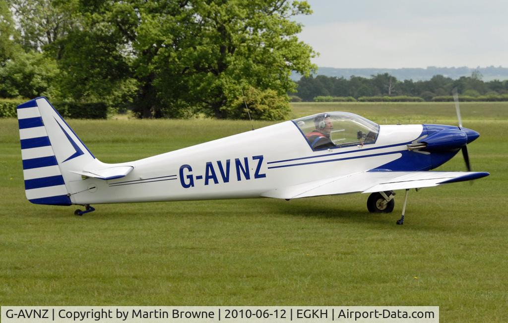 G-AVNZ, 1967 Sportavia-Putzer Fournier RF-4D C/N 4030, SHOT AT HEADCORN