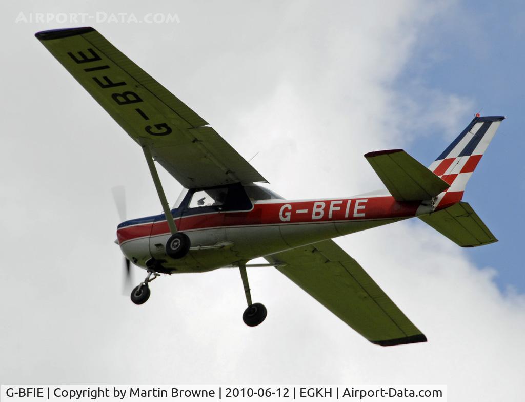 G-BFIE, 1977 Reims FRA150M Aerobat C/N 0331, SHOT AT HEADCORN