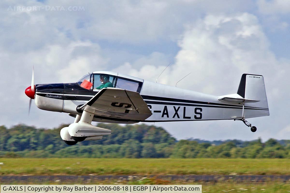 G-AXLS, 1959 Jodel DR-105A Ambassadeur C/N 86, SAN Jodel DR.1050 Ambassadeur [86] Kemble~G 18/08/2006. Seen at the PFA Flying For Fun 2006 Kemble.