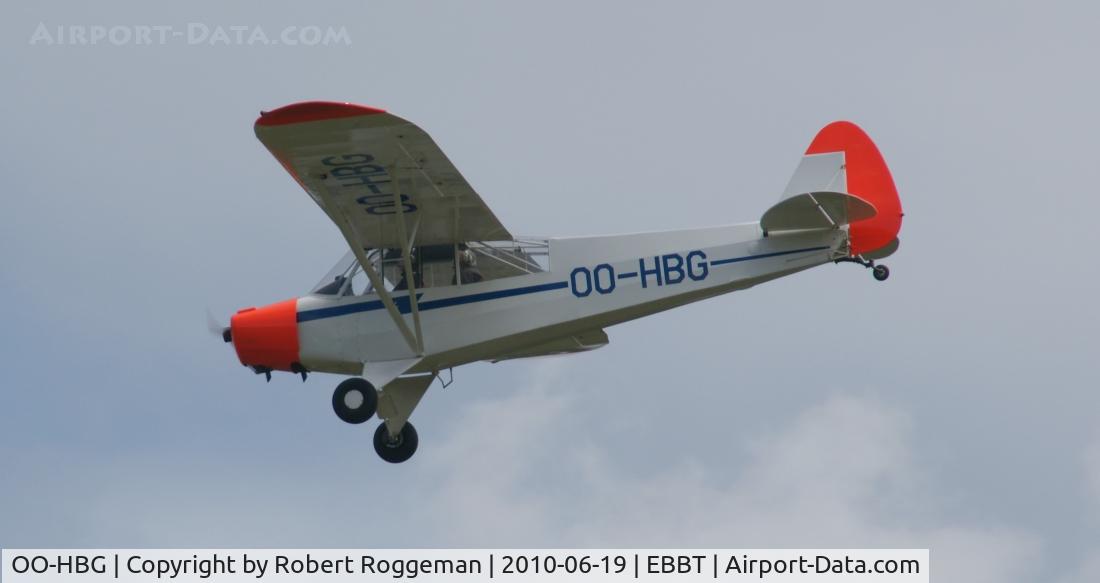 OO-HBG, Piper L-18C Super Cub (PA-18-95) C/N 18-3228, Airfield Brasschaat 100 years