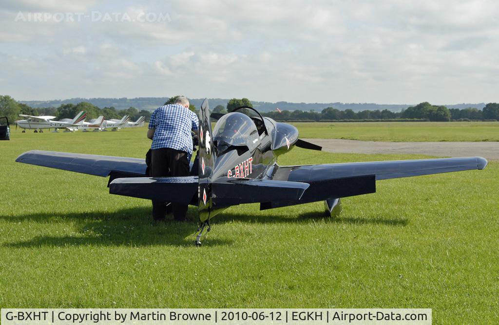 G-BXHT, 2005 Mustang Aeronautics Midget Mustang MM-1 C/N PFA 168-13077, SHOT AT HEADCORN
