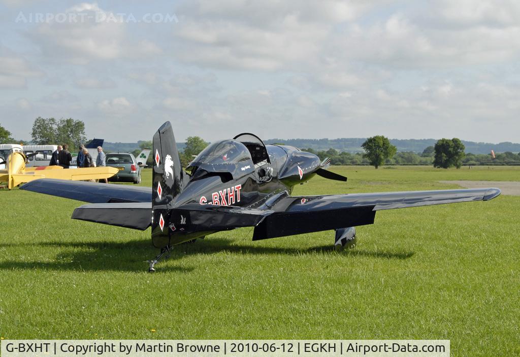 G-BXHT, 2005 Mustang Aeronautics Midget Mustang MM-1 C/N PFA 168-13077, SHOT AT HEADCORN