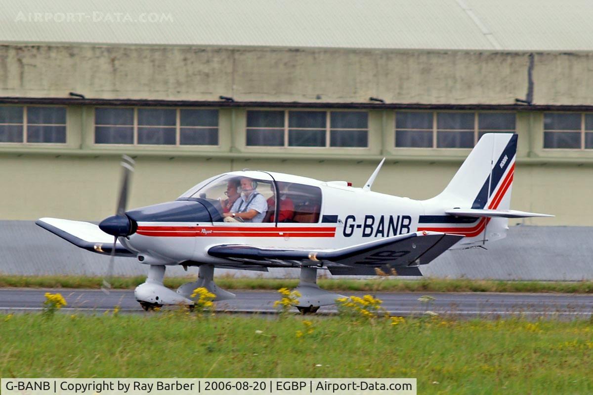 G-BANB, 1972 Robin DR-400-180 Regent Regent C/N 776, Robin DR.400/180 Regent [776] Kemble~G 20/08/2006. Seen at the PFA Flying For Fun 2006 Kemble.