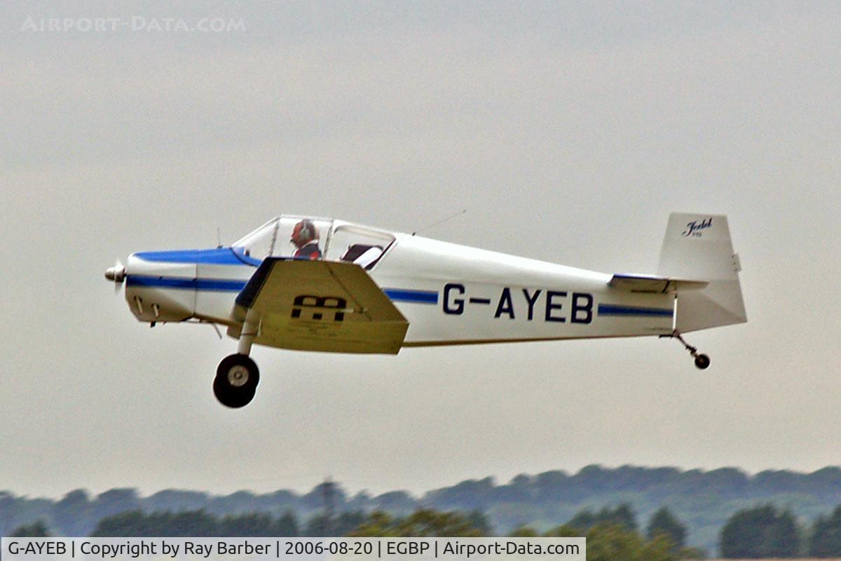 G-AYEB, 1958 Jodel D-112 C/N 586, Jodel D.112 [586] Kemble~G 20/08/2006. Seen at the PFA Flying For Fun 2006 Kemble.