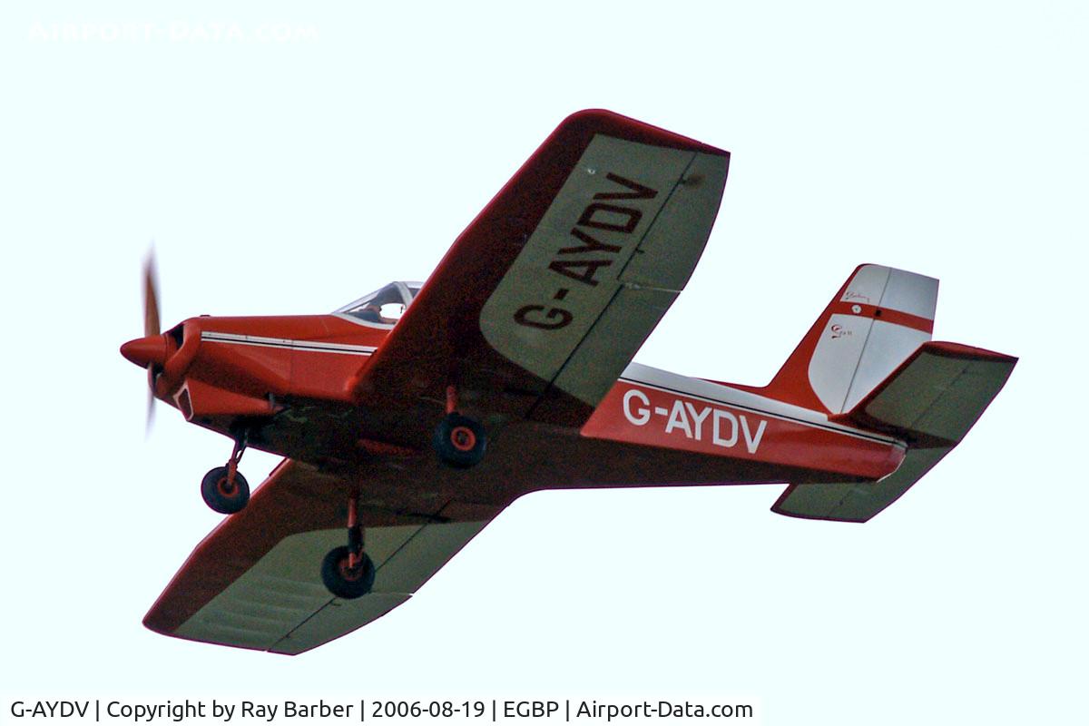 G-AYDV, 1974 Coates Swalesong SA.II Srs.1 C/N PFA 1353, Coates SA.II Swalesong [PFA 1353] Kemble~G 19/08/2006. Seen at the PFA Flying For Fun 2006 Kemble.