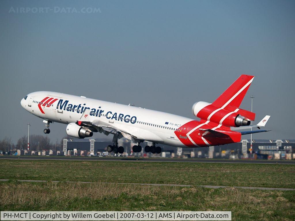 PH-MCT, 1995 McDonnell Douglas MD-11F C/N 48629, Amsterdam 