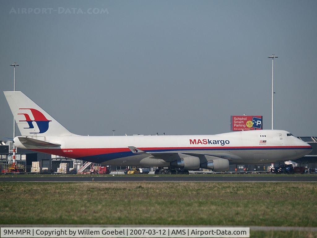 9M-MPR, 2006 Boeing 747-4H6F C/N 28434, Amsterdam 