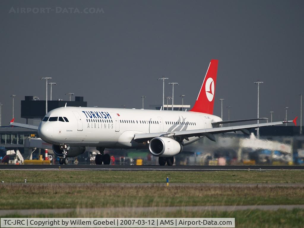 TC-JRC, 2006 Airbus A321-231 C/N 2999, Amsterdam 