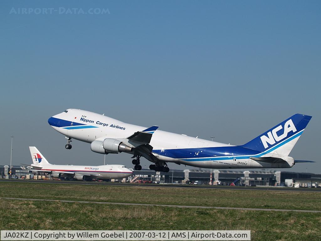 JA02KZ, 2005 Boeing 747-481F (SCD) C/N 34017, Amsterdam 