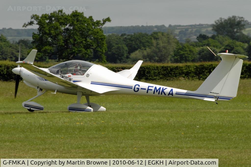 G-FMKA, 2000 Diamond HK-36TC Super Dimona C/N 36672, SHOT AT HEADCORN
