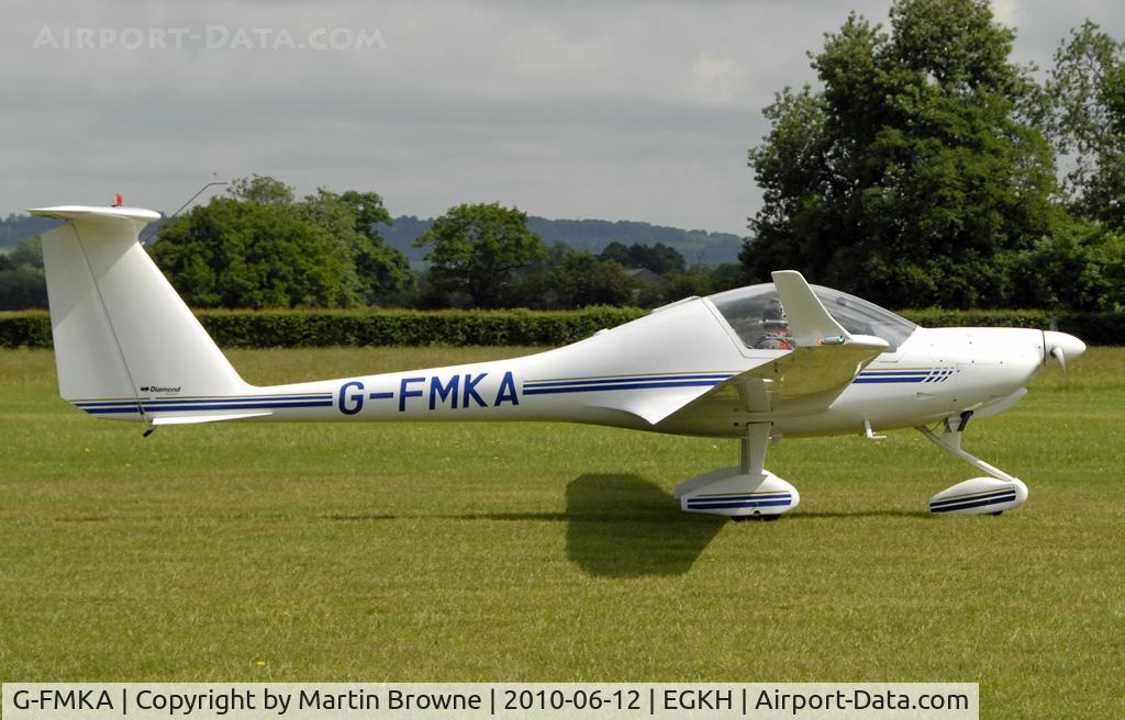 G-FMKA, 2000 Diamond HK-36TC Super Dimona C/N 36672, SHOT AT HEADCORN