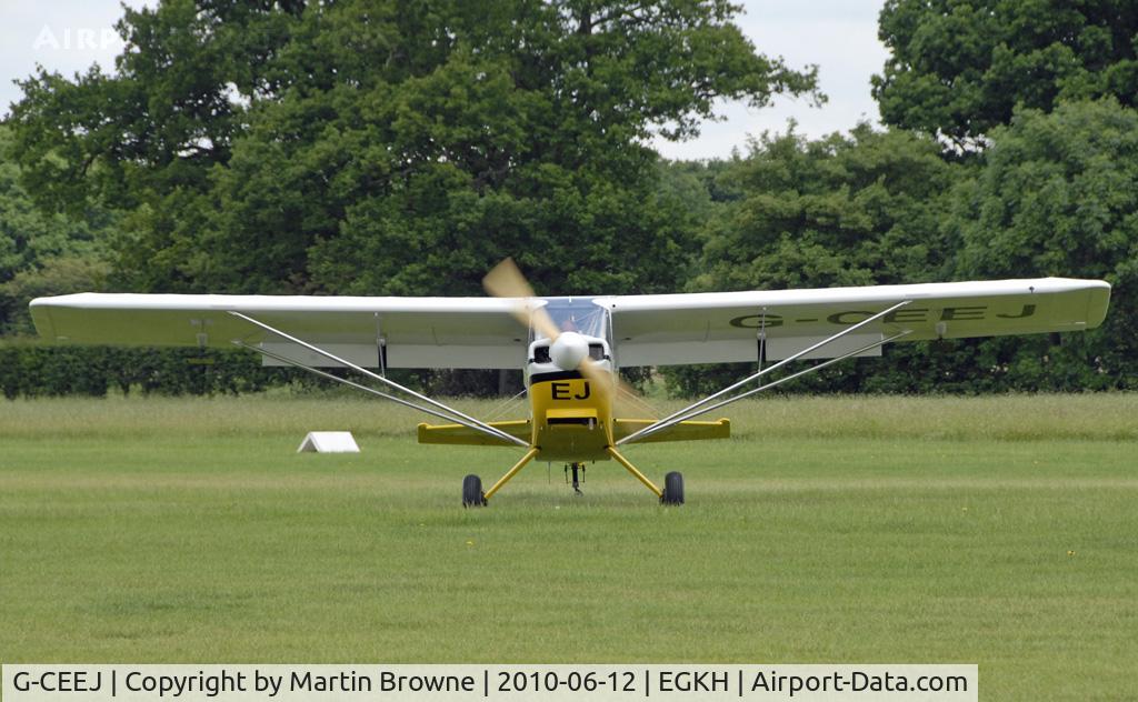 G-CEEJ, 2006 Rans S-7S Courier C/N PFA 218-14557, SHOT AT HEADCORN
